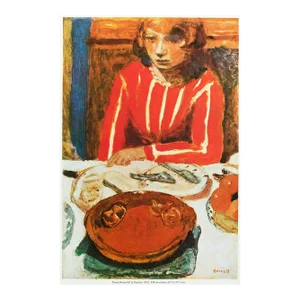 1987 After Pierre Bonnard for Verve (1938), "Lunch" Second Edition Full-Color Print