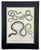 Wood 1802 Framed Antique Snake Engraving After Seba | Dark Academia Natural History Wall Art For Sale - Image 7 of 7