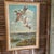 American Waterfowl Ducks Hunting Scene Framed Oil on Canvas by Mildred Niesse For Sale - Image 3 of 17