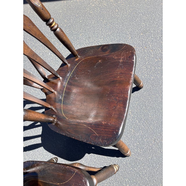 Wood Ethan Allen Dining Chairs For Sale - Image 7 of 16