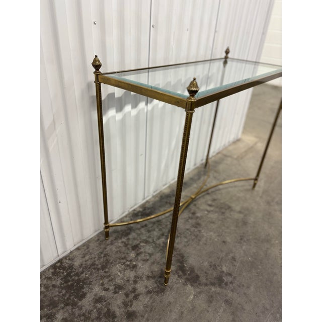 Labarge Vintage Neoclassical Style Console Table by Labarge For Sale - Image 4 of 10