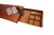 Brown Teak Coffee Table with Drawers by Johannes Andersen for CFC Silkeborg, 1960s For Sale - Image 8 of 18