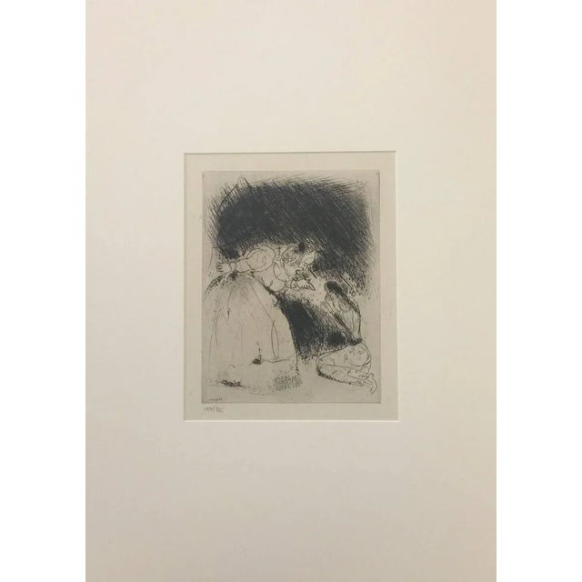 Signed on plate. Edition of 335 prints. Plate n. 67 from the series : “Les Ames Mortes”. Cat. Matignon n.77 p.59 Image...