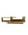 Mid 20th Century Pair of Mid-Century Mastercraft Brass Furniture Locks For Sale - Image 5 of 6