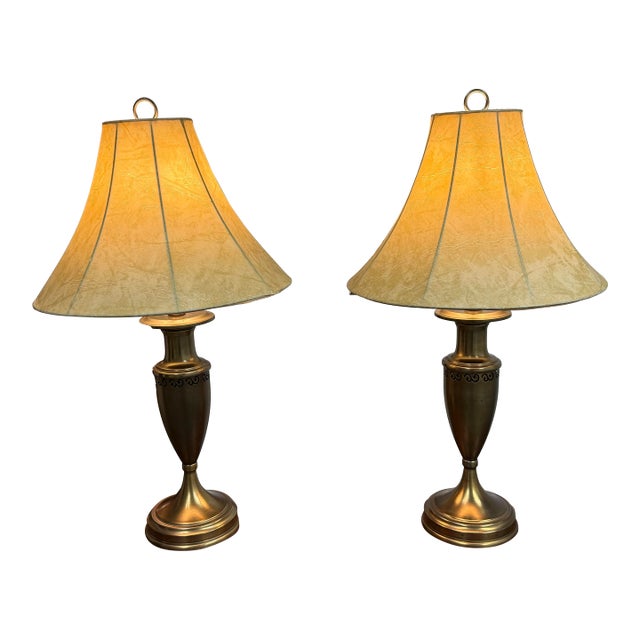 Lamp Plus Traditional Urn Style Table Lamps, Pair For Sale