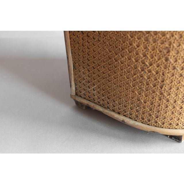 Vintage Umbrella Stand in Bamboo, 1930 For Sale - Image 6 of 8