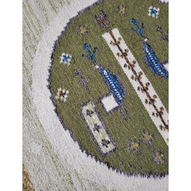 Handwoven Tapestry or Rug by Eva Nemeth, 1960s For Sale - Image 4 of 6