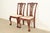 Baker Furniture Style Chippendale Carved Mahogany Side Chairs or Dining Chairs, Pair For Sale - Image 13 of 13