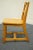 Joerns Brothers Furniture Solid Oak Rustic Americana Side / Desk Chair 2405-891-2366 For Sale In Kansas City - Image 6 of 11