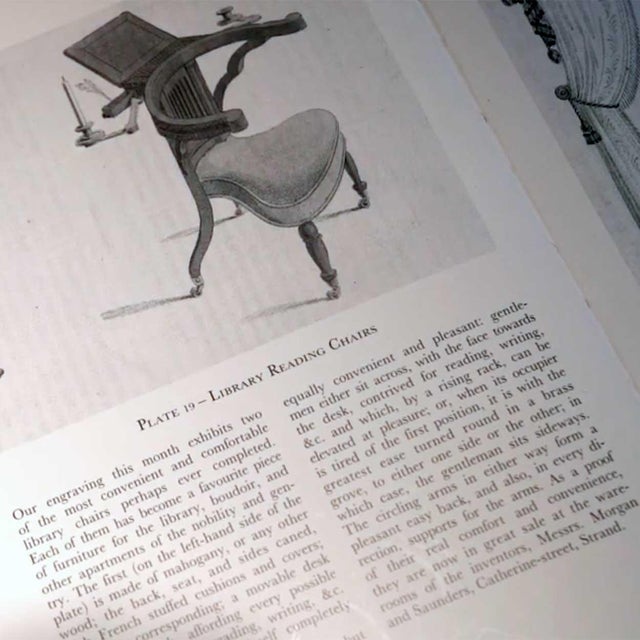 Rare English Morgan & Saunders Mahogany Metamorphic Reading Chair For Sale - Image 12 of 16