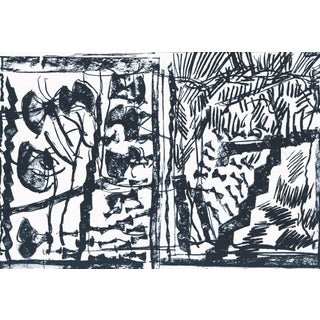 1979 Lithograph by Jean-Paul Riopelle Untitled III For Sale