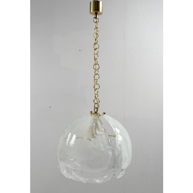 Mid-Century Modern Murano Glass Pendant Lamp from Kaiser Leuchten, Germany, 1960s For Sale - Image 3 of 18