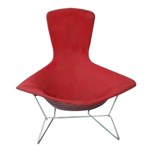 Vintage Mid-Century Knoll Bertoia Bird Lounge Chair, Attributed