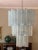 Ice Blue Murano Glass Tubular Chandelier For Sale - Image 5 of 10