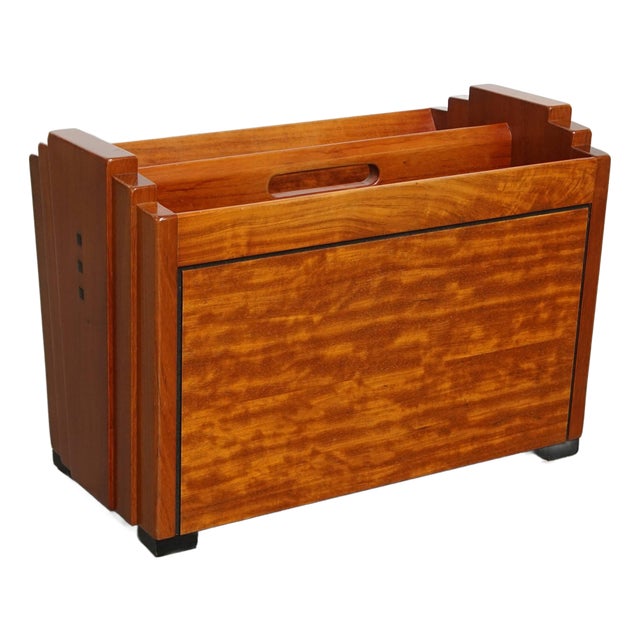 Art Deco Magazine Rack Decoforma Series from Schuitema For Sale