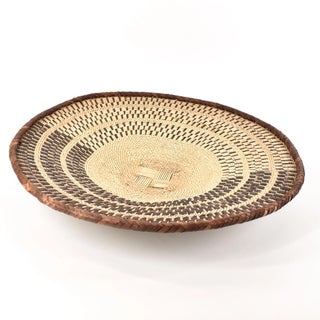 Early 20th Century Tonga Binga Basket 18.5 Inch For Sale