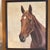 Oil Painting of Thoroughbred Race Horse Chestnut - 1960, by Snow Oil on Canvas Framed For Sale - Image 6 of 7