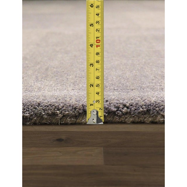 Pasargad Home Rodeo Silver Area Rug- 5' 0" X 8' 0" For Sale - Image 4 of 5