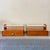 Gold Vintage Wall-Mounted Nightstands, 1950s, Set of 2 For Sale - Image 8 of 8