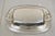 Vintage World Silver on Copper Lidded Vegetable Serving Platter with Handles. Circa Mid 20th Century. Measurements: 3.75"...