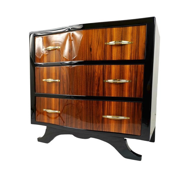 Art Deco French Rosewood Chest of Drawers, 1930s For Sale - Image 13 of 13