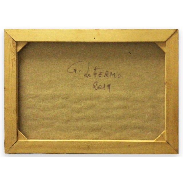 Contemporary Reticulum - Oil Painting 2019 by Giorgio Lo Fermo 2019 For Sale - Image 3 of 4