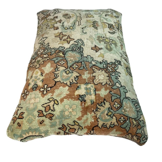 Vintage Turkish Handmade Cushion Cover For Sale - Image 3 of 11