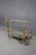 Hollywood Regency Hollywood Regency Gold-Finished Iron Bar Cart For Sale - Image 3 of 10