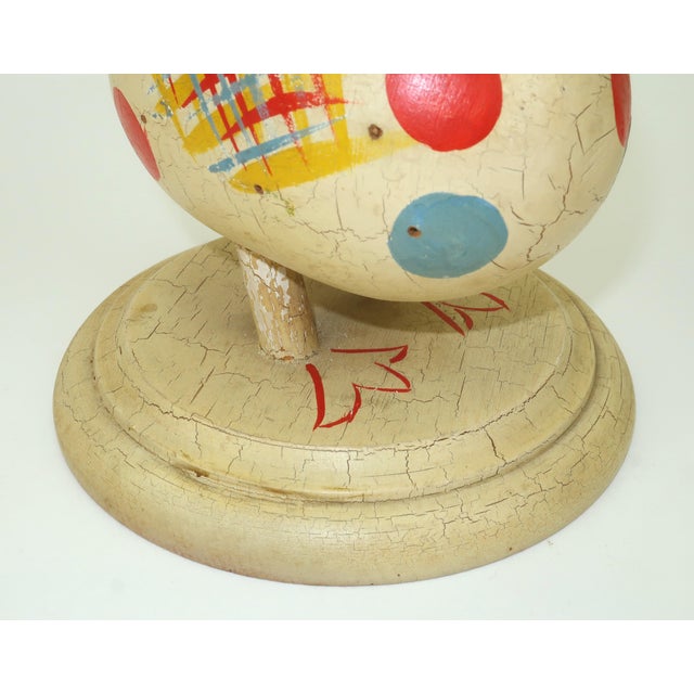 Robinhood Ware Folk Art Wood Duck Toothpick Holder Server, c.1930 For Sale - Image 10 of 13