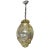 1970s Italian Wonderful Yellow Colour Venetian Lantern, Seguso Murano Glass For Sale