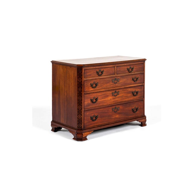 Small George Iii Mahogany Chest For Sale - Image 3 of 14
