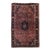 Antique Rare Purple Ground Persian Ferahan Sarouk Rug For Sale