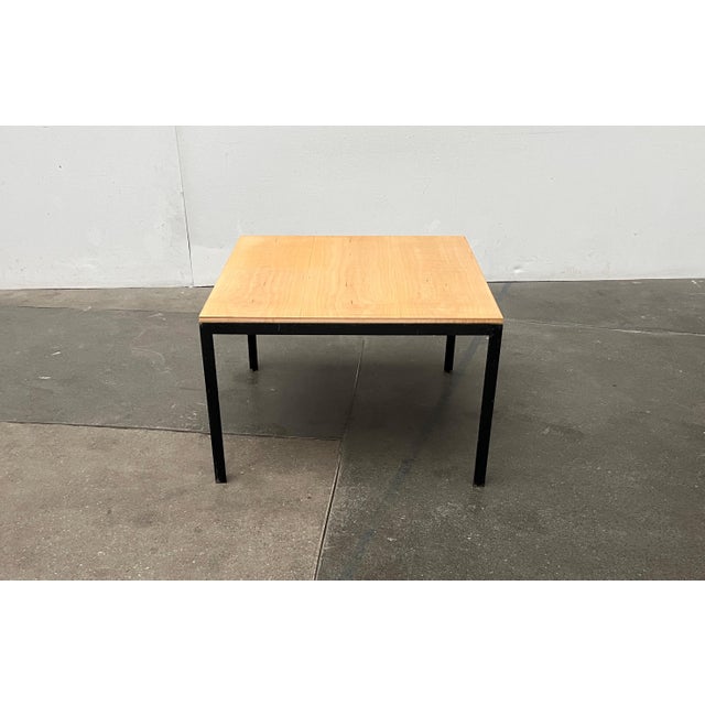 Mid-Century Minimalist Model T-Angle 306 Couch Side Table by Florence Knoll for Knoll International, 1950s For Sale - Image 10 of 18