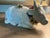 Vintage Italian Mojolica Ceramic Hand Painted Cow Soup Tureen For Sale - Image 4 of 12
