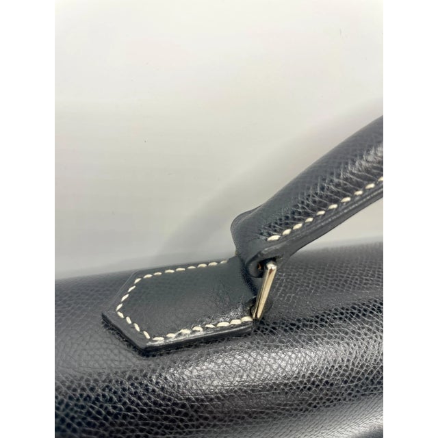 Hermès Kelly Depeche Black Epsom38cm For Sale - Image 12 of 12
