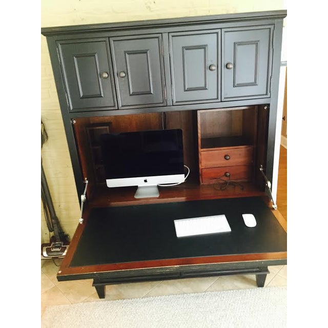 Arhaus Alderson Black Oak Computer Desk Chairish