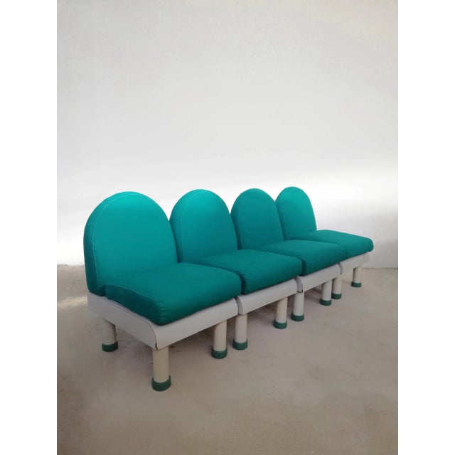 Italian Modular Sofa, 1980s, Set of 4 For Sale - Image 14 of 14