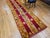 Red Vintage French Aubusson Runner, Hand-Knotted Wool, Floral Design, 4' X 13' For Sale - Image 8 of 11