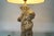 1960s Poured Concrete Greek Figural Table Lamp For Sale - Image 11 of 12