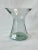 Mid 20th Century Mid-Century Blown Glass Vase With Subtle Green Tint For Sale - Image 5 of 7