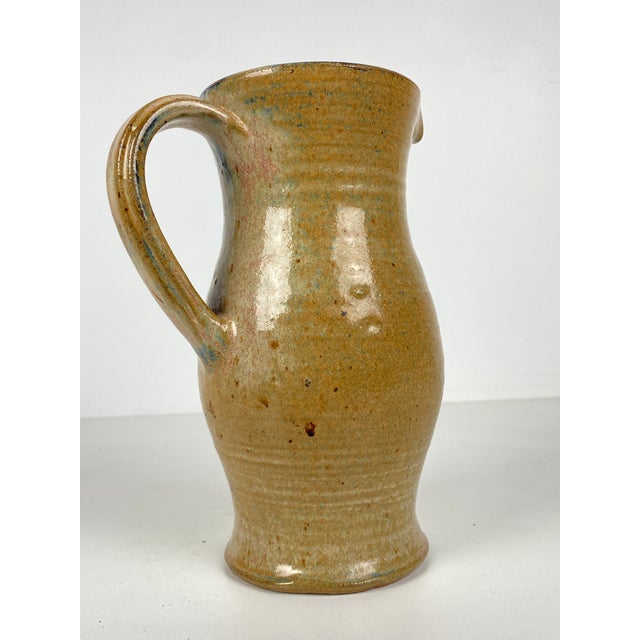 Ceramic Stoneware Carafe from Fontgombault, 1960s For Sale - Image 7 of 9