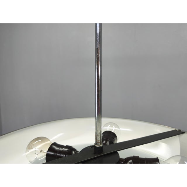 Bauhaus UFO Pendant Light by Josef Hurka for Napako, 1930s For Sale - Image 6 of 12