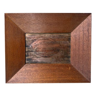 Japanese Copper Relief with Sea Life Motif, 1950s For Sale