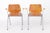 Vintage Industrial Stackable Dining Chairs with Beech Wood Armrests from Pagholz, Germany, 1970s, Set of 4 For Sale - Image 6 of 11