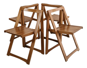Trieste Chairs by Aldo Jacober for Alberto Bazzani, 1960s, Set of 4
