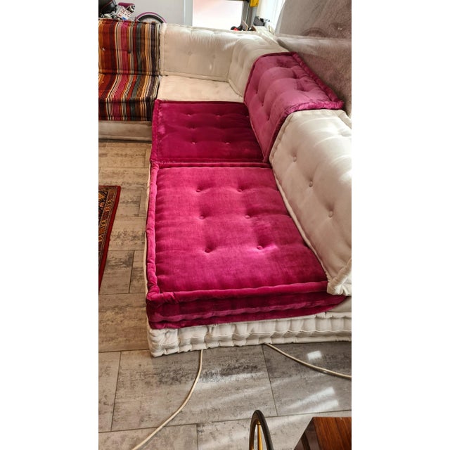 Textile Mah Jong Sectional Sofa from Roche Bobois, Set of 15 For Sale - Image 7 of 14