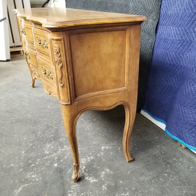 1990's Drexel Heritage French Country Provincial Sideboard Buffet