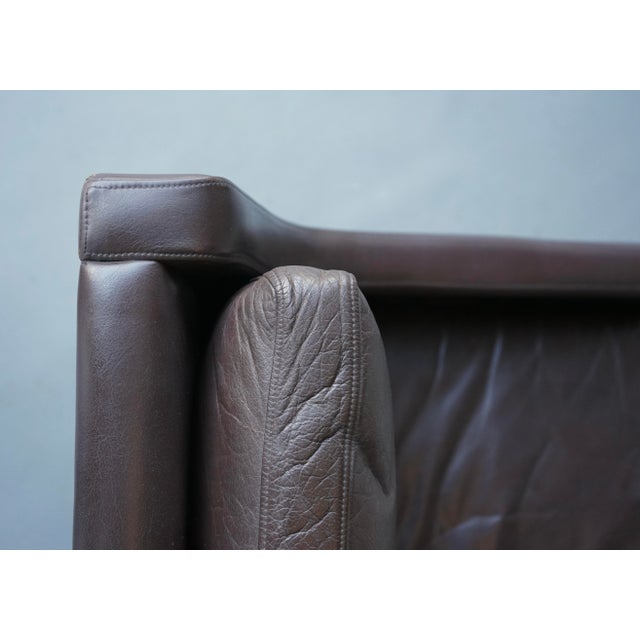 Danish Chairs in Leather by Georg Thams for Vejen Polstermøbelfabrik, 1960s, Set of 2 For Sale - Image 9 of 12