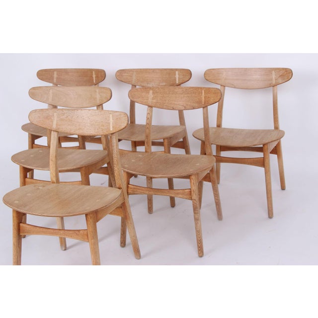 Model CH30 Oak Chairs by Carl Hansen & Son for Carl Hansen & Søn, 1968, Set of 6 For Sale - Image 13 of 18
