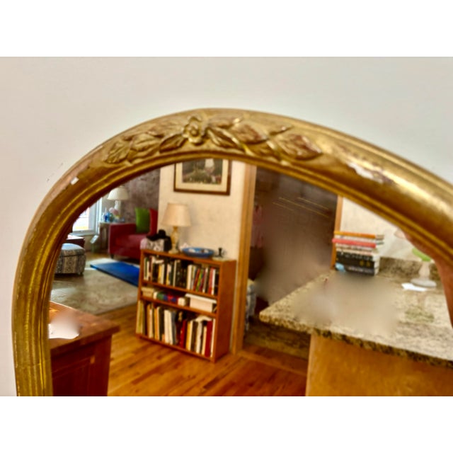 This is a beautiful mirror with a handcarved frame that I had made in Florence, Italy about 20 years ago. Carved floral...